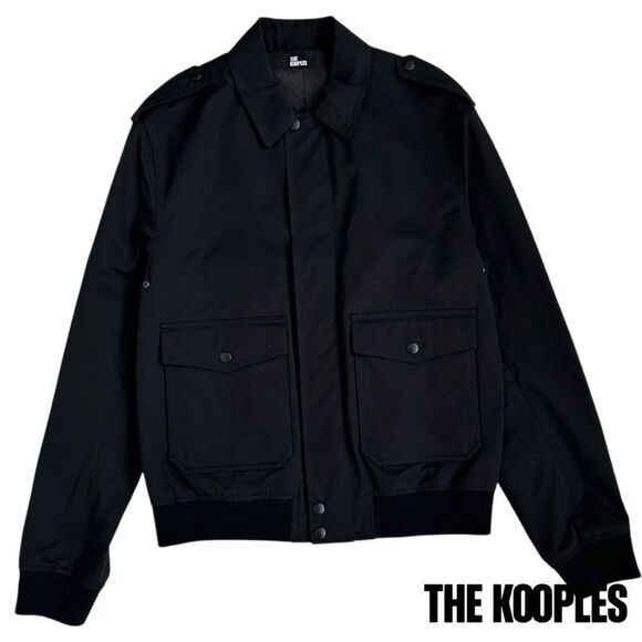 The Kooples **NWT** Plain Lento Black Jacket - Picture 11 of 14